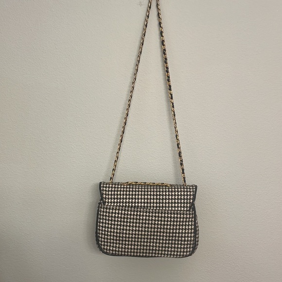 Vintage 80s Richmark Houndstooth Handbag - Picture 2 of 9